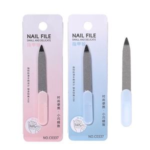 LMLTOP, venta al por mayor, herramienta de belleza para manicura, Lima para pulir <span class=keywords><strong>uñas</strong></span>, mango <span class=keywords><strong>rosa</strong></span> Mini, personalizada, OEM, pequeña lima de <span class=keywords><strong>uñas</strong></span> artesanal de Metal C0337 - Product Image 6