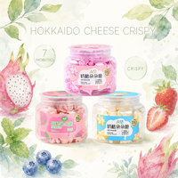 Biscuits aux fruits croustillants au yaourt 27g avec 7 probiotiques, collation saine pour enfants, boîte portable