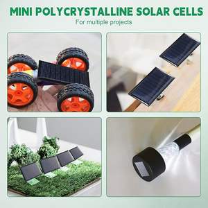 Kleine Sonnen kollektoren 5V Mini-Solarmodule Mono kristallines Panel Mini-Solarzelle für DIY-Elektro spielzeug materialien Leichte Taschenlampe - Product Image 5