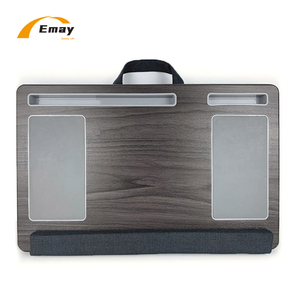 Gỗ Lap Tray với Gối Đệm Sofa giường bàn linh hoạt máy tính xách tay bảng với mouse pad điện thoại đứng - Product Image 1