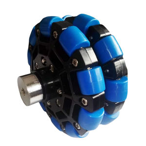 ล้อแก้วแบบหลายทิศทาง125มม. หุ่นยนต์เครื่องจักรคัดแยกและคัดแยกหินล้อแบบสากล - Product Image 2