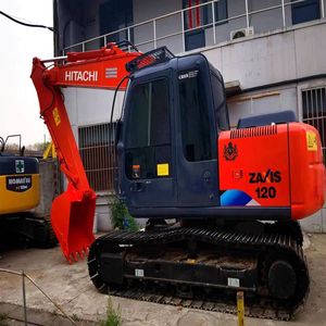 Excavadora usada zx120 excavadora Hitachi de segunda mano con precio barato para la venta (60kw 0.6m3) - Product Image 1