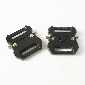 Hebilla de liberación lateral de aleación de zinc, color negro, duradera, para bolsos, mochilas, cinturones, accesorios - Product Image 1