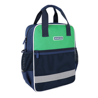 Haute qualité léger enfants Oxford tissu Nylon doublure école sac à dos bonne qualité PC matériel couleur-bloqué lettre sac