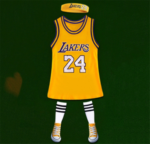 Vestidos de Baloncesto para Niños al por Mayor, Vestidos de Verano de Alta Calidad para Niñas Pequeñas y Adultas - Product Image 6