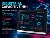 Panel HMI Mochuan Rs485 de 7 Pulgadas M007 Modbus PC, Interfaz Hombre-Máquina para Control Modbus