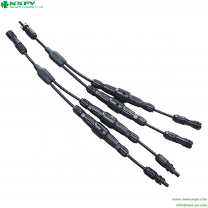 태양광 와이어 하네스 1500VDC IP68 등급 CATIII/2 보호 태양광 패널 병렬 연결 커넥터 인라인 퓨즈 PV 시스템 연결 - Product Image 2