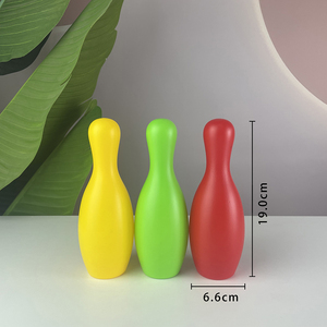Ensemble <span class=keywords><strong>de</strong></span> jeu <span class=keywords><strong>de</strong></span> bowling portable en plastique <span class=keywords><strong>de</strong></span> 19 cm <span class=keywords><strong>pour</strong></span> enfants et parents, <span class=keywords><strong>pour</strong></span> l'intérieur et l'extérieur, avec boule - Product Image 4