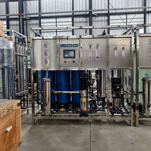 Machine de traitement d'eau potable 4040, système de purification en acier inoxydable, filtre à eau par osmose inverse 500L, moteur - Product Image 3