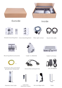 Imprimante à jet d'encre TIJ en ligne T220-1, machine de codage par lots de codes-barres industriels, date d'expiration QR, code dynamique GS1, emballage flexible - Product Image 5