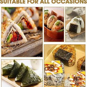 Wooden Rice Ball <b>Mold</b> Triangular 3 Pcs Bento Box DIY Kitchen Tool For Making Onigiri - Product Image 4