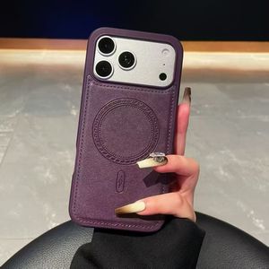 Étui de téléphone magnétique en cuir pour <span class=keywords><strong>iPhone</strong></span> 15 14 13 <span class=keywords><strong>12</strong></span> 11 Pro Max, grande fenêtre de visualisation, protection intégrale à 360°, antichoc - Product Image 4