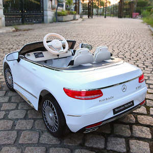 เมอร์เซเดส มายบัค รถเด็กนั่งขับไฟฟ้า 4 ล้อ พร้อมรีโมทคอนโทรล ของเล่นสำหรับเด็กอายุ 2 ถึง 4 ปี - Product Image 1