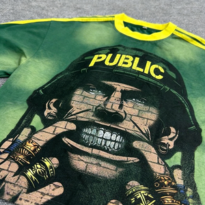 Camiseta Personalizada con Efecto Desgastado por el Sol, Camiseta DTG, Camisetas para Hombre con Estilo Desgastado, Ropa Urbana Personalizada, Camisetas Extra Grandes de Alta Calidad con Lavado Ácido Vintage - Product Image 2