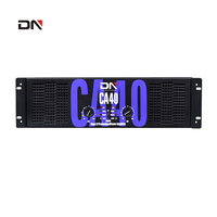Penjualan Panas CA40+ 4800w 7000w 2 Kanal Kelas H 3U Subwoofer Audio Profesional Power Amplifier
