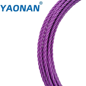 Tire-câble électrique en spirale de bonne qualité avec conducteur solide et <span class=keywords><strong>isolation</strong></span> en polyester, bobine de tire-câble en cuivre 5mm*15m pour usage en bâtiment - Product Image 1