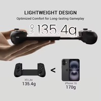 Nouvelle manette de jeu mobile Gamesir X5 Lite, prise Type C, joystick extensible pour appareils Android et iOS de 105 mm à 213 mm