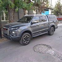 Capot de camionnette en alliage d'aluminium étanche avec étagère de rangement, hardtop pour Ford Ranger, benne de chargement pour JAC T9 Hunter
