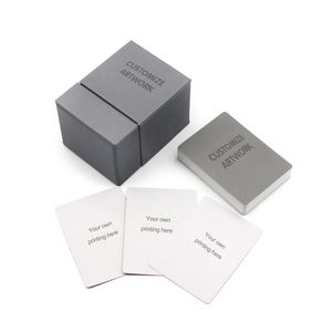 Cartes à Jouer Personnalisées de Haute Qualité avec Logo Personnalisé, Acceptant la Personnalisation OEM, avec Accessoires - Product Image 1