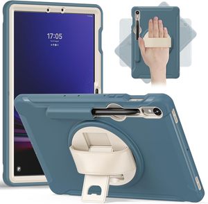 Đầy Đủ Cơ Thể Bảo Vệ Máy Tính Bảng Trường Hợp Đối Với <span class=keywords><strong>Samsung</strong></span> Galaxy Tab S9 FE 5G 11 Inch Stylus Chủ Chân Đế Dây Đeo Tay Chống Sốc Bìa - Product Image 1