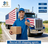 Agent d'expédition porte-à-porte vers les États-Unis, transitaire de fret, service logistique, livraison, consolidation de colis, expédition FBA