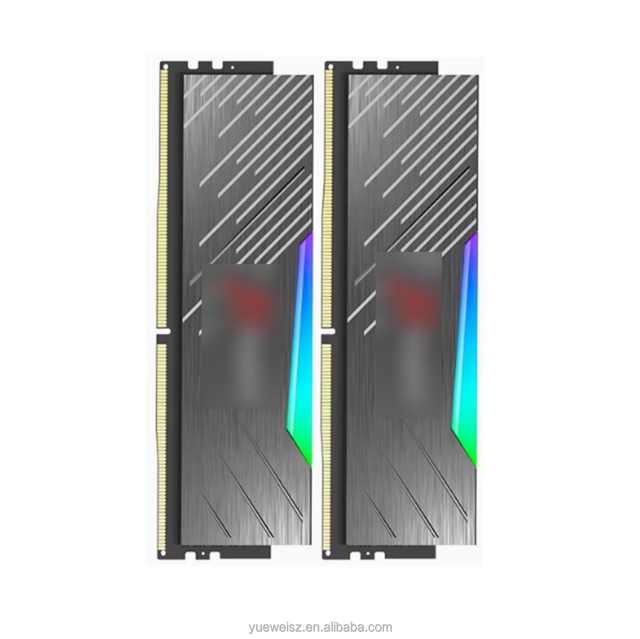 Original New KB 32GB(16GB*2) 96GB(48GB*2)DDR5 6400 Desktop Memory Module Black Blade RGB Light Strip C32 Deepseek Hardware