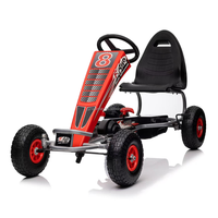 Go Kart de Pedales para Niños de Alta Calidad, Go Kart de Pedales de Ensamblaje Manual, Fácil de Instalar