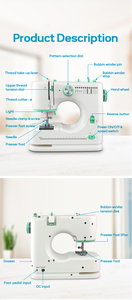 Nouvelle machine à coudre électrique à double aiguille FHSM-520 domestique de haute qualité comme machine à coudre singer - Product Image 3