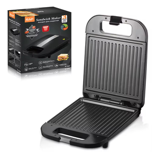 Plaques antiadhésives pour petit-déjeuner, grille-pain 4 tranches, presse à panini, gril, appareil à panini, appareil à sandwich - Product Image 5
