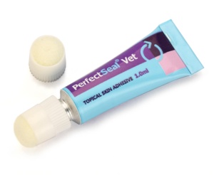 Perfectseal o.5 ml 2-Octyl siyanoakrilat mavi şeffaf cilt onarımı için - Product Image 3