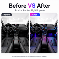 Luz Ambiental Interior para Auto de 12V con 256 Colores Symphony LED, para Audi A3/S3/RS3 2013-2020, Accesorios de Tira LED