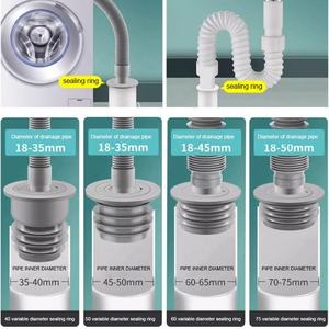 Cubierta de desagüe de suelo desechable de silicona para cocina, tapón de sellado de olor antirretorno, piezas de <span class=keywords><strong>filtro</strong></span> de agua para lavabo vegetal - Product Image 3