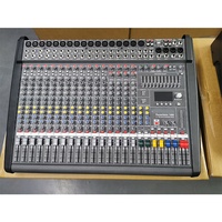 Console de mixage professionnelle en métal 16 canaux PM1600-3 RIY, mixeur de puissance 1200W pour spectacles et événements