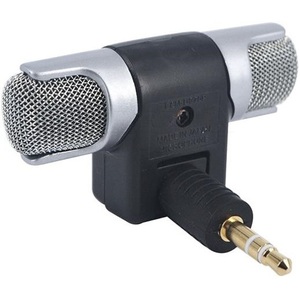Stereo <b>Microphone</b> 3.5mm 3-Pole Jack <b>For</b> <b>Pc</b> With 90 Degree Swivel Design - Product Image 2