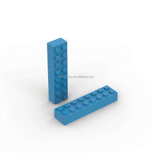 3007 Baustein, 2 x 8 Lernspielzeug für Jungen & Mädchen, Konstruktionsbausteine, klassische Bausteine, DIY-Bauspielzeug, Konstruktionsspielzeug - Product Image 3