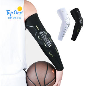 Top One Coderas de compresión flexibles Brazalete transpirable antideslizante con mangas acolchadas de panal para la temporada de primavera - Product Image 1