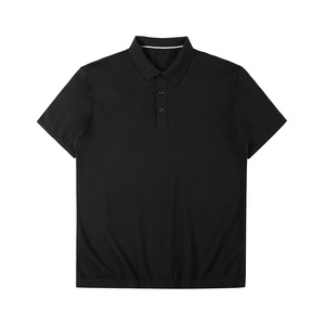 Polo in Maglia da <span class=keywords><strong>Uomo</strong></span>, T-Shirt Tinta Unita in Cotone Pettinato, Maglietta Basica con Colletto, Polo a Maniche Corte da <span class=keywords><strong>Uomo</strong></span> - Product Image 2