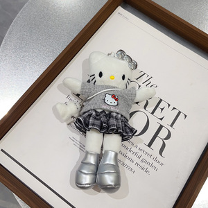 Colgante de Bolso de Hello <span class=keywords><strong>Kitty</strong></span> con Patas Largas Estilo Xiaoxiangfeng, Llavero de Peluche con Forma de Corazón, Lindo y Versátil - Product Image 6