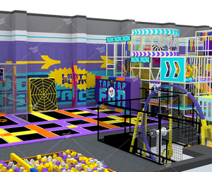 Trẻ Em Nhỏ Sân Chơi Trong Nhà Thiết Lập Nhựa Xây Dựng Cho Nhà Trung Tâm Mua Sắm Công Suất 300 Hot Indonesia Phòng Ngủ Gia Đình - Product Image 4