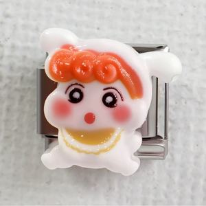 Nouveau Bracelet de Module italien détachable en acier inoxydable Crayon Shin <span class=keywords><strong>Chan</strong></span> série bricolage épissage élastique italie breloques pour Bracelet - Product Image 3