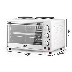 Horno Tostador Eléctrico 2 en 1 con Estufa, Horno para Hornear en Casa, Horno Eléctrico Portátil para Uso en la Cocina - Product Image 3