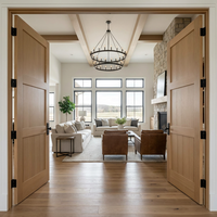 Porte Shaker à Installation Facile, Noyau en Bois Massif, Isolation Acoustique Intérieure pour Projets de Bureaux Haut de Gamme, Certifiée FSC, Cuisine, Salle de Bain