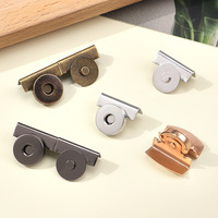 Kancing Magnetik Tanpa Jahit, Penjepit Logam Kuat, Kancing Jepret Tanpa Jahit untuk Tas Tangan, Dompet, Pakaian, Aksesoris DIY