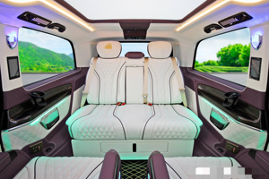 Sofá Cama de Lujo YLA para <span class=keywords><strong>Camper</strong></span> Van, Asiento para Autos Clase V V250 V260 Vito Sprinter - Product Image 4