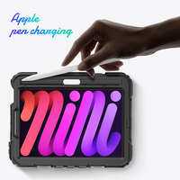 Nouvelle arrivée robuste antichoc cas de couverture pour iPad Mini 6 8.3 pouces 2021 avec mains de courroie d'épaule ceinture