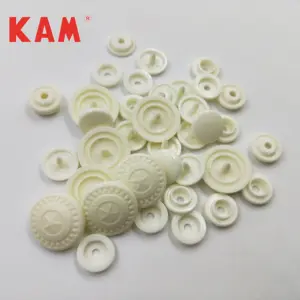 Wholesale fancy buttons 21mm kam snaps star snap for clothes