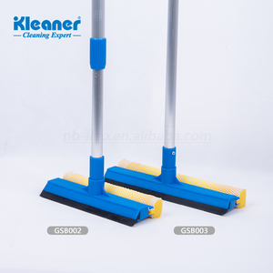 Kleaner 25CM essuie-glace nettoyeur télescopique poignée en aluminium éponge et tête en caoutchouc raclette de fenêtre outils de <span class=keywords><strong>nettoyage</strong></span> de vitres - Product Image 2
