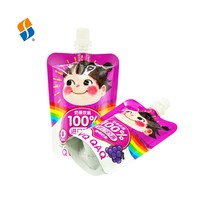Sachets Doypack Réutilisables Feiao Personnalisés avec Bec Verseur pour Boissons Liquides, Lait et Aliments pour Bébé, avec Bouchon Verseur
