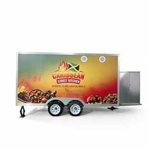 Fully Equipped Burger Trailer Modern Smoothie Food Truck Customized Coffee VIN Catering Cart - Product Image 2