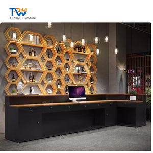 Chất lượng cao nhân tạo đá LED rượu quầy <span class=keywords><strong>bar</strong></span> cho độc quyền căn hộ - Product Image 5